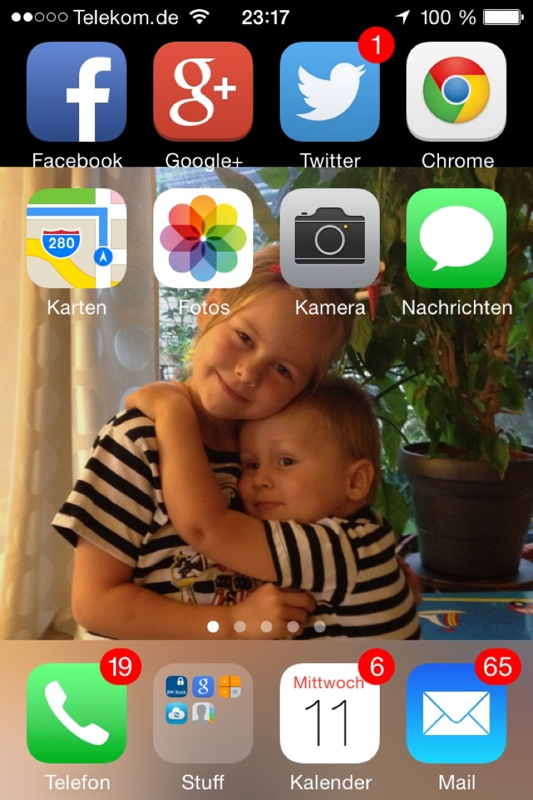 Karl's Homescreen